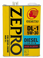 IDEMITSU Масло моторное полусинтетическое ZEPRO DIESEL D-1 5W30 ACEA C2-08 4л